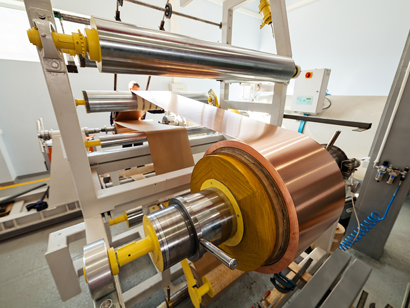 Медная фольга, медный плавник